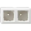 Afdekramen|Inbouw Schakelmateriaal > Gira ST55 Opbouwraam 2-voudig Wit