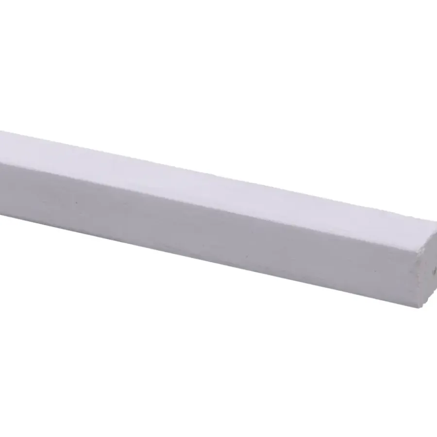 Houtenprofielen|Overgangsprofielen > Geen Glaslat hardhout 17x20 mm lengte 270 cm gegrond