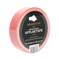 Afplaktape > Goudmeester professionele schilderstape kwetsbare ondergrond 50 m x 25 mm