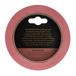 Afplaktape > Goudmeester professionele schilderstape kwetsbare ondergrond 50 m x 25 mm