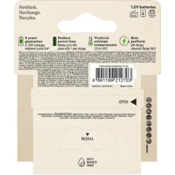 Batterijen|Oplaadbare Batterijen > GP Batterij Oplaadbaar D Mono NiMH 3000mAh ReCyko 1,2V 2 Stuks