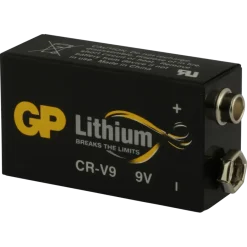 Batterijen > GP lithiumbatterij CR-V9 9 V