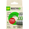 Batterijen|Oplaadbare Batterijen > GP ReCyko oplaadbare batterijen AA 2100 mAh 4 stuks + gratis lader