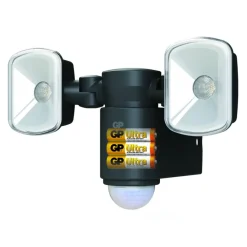 Werklampen > GP Safeguard LED buitenlamp op batterijen met bewegingsmelder