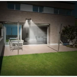 Werklampen > GP Safeguard LED buitenlamp op batterijen met bewegingsmelder