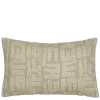Graphic kussen beige - l55xb35xh10cm
