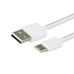 Batterijladers|Computeraccessoires > Geen Green Mouse kabel USB-A naar USB-C data woven 1 meter