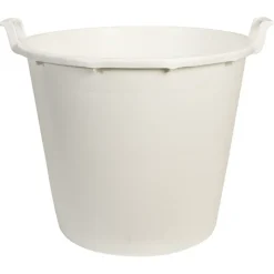 Bouwemmers & Speciekuipen|Bouwemmers & Speciekuipen > Gripline stuc-kuip wit 65 x 54 cm 125 liter