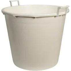 Bouwemmers & Speciekuipen|Bouwemmers & Speciekuipen > Gripline stuc-kuip wit 65 x 54 cm 125 liter