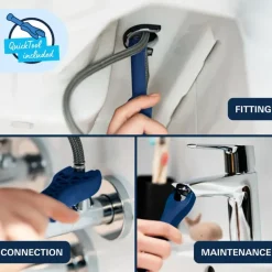 Grohe Dice wastafelmengkraan M-Size Push open Chroom