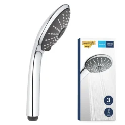Grohe douchekop Quickfix Vitalio Joy handdouche 3 standen ø 11 cm chroom
