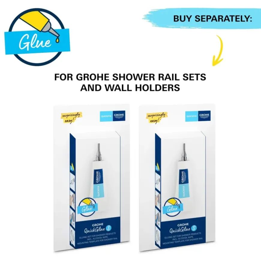 Grohe doucheset Quickfix Vitalio Comfort 3 standen chroom