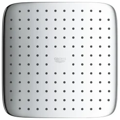 Grohe Douchesysteem Vitalio Comfort 250 Douchesysteem vierkant met omstelling, Max. 8,0L/M Bij 3 Bar Chroom - hartafstand kraan 15 cm