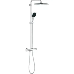 Grohe Douchesysteem Vitalio Comfort 250 met thermostaatkraan, Max. 8,0L/M Bij 3 Bar - Chroom - hartafstand kraan 15 cm