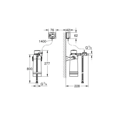 Overige Elektrisch Gereedschap Accessoires > Grohe filter met filterhouder voor Red en Blue