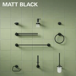 Grohe Handdoekhaak QuickFix Start Mat Zwart