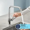 Grohe keukenkraan Start hoge U-uitloop QuickFix supersteel (RVS look)