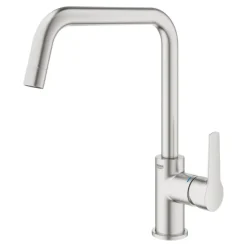 Grohe keukenkraan Start hoge U-uitloop QuickFix supersteel (RVS look)