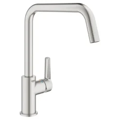 Grohe keukenkraan Start hoge U-uitloop QuickFix supersteel (RVS look)