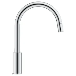 Grohe Keukenmengkraan Start Edge Hoge Uitloop Uittrekbare Mousseur Chroom