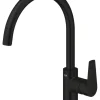 GROHE keukenmengkraan Start Edge hoge uitloop mat zwart