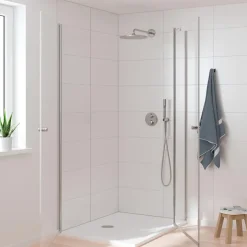Grohe Precision Thermostat Perfect inbouw douchesysteem met Vitalio Rain Mono 310 hoofddouche rond Chroom