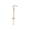 Grohe regendoucheset Euphoria XXL 310 met handdouche en thermostaatkraan koper