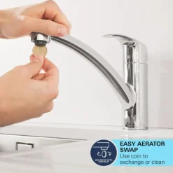GROHE Swift éénhendel keukenkraan Chroom