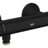 GROHE thermostatische douchekraan Precision Flow mat zwart 15 cm