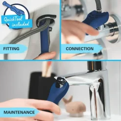 Grohe wastafelkraan Start edge L-size QuickFixchroom