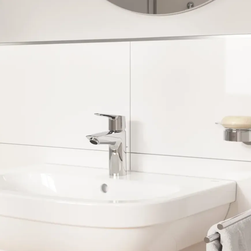 Grohe Wastafelmengkraan Start S-Size met Waste Chroom