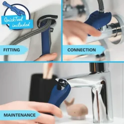 Grohe Wastafelmengkraan Start L-Size met waste Mat Zwart