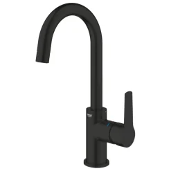 Grohe Wastafelmengkraan Start L-Size met waste Mat Zwart