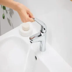 Grohe Wastafelmengkraan Swift L-size met Waste Chroom