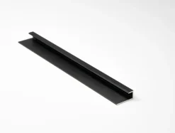 Grosfillex GX Wall aluminium startprofiel zwart 260 cm