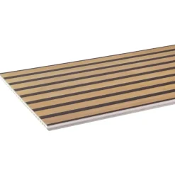 PVC Wandtegels & Panelen|Wandpanelen > Grosfillex lattenwand kunststof Element 3D Linio Bamboo 2.925m2