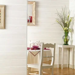 Wandpanelen|Wand- & Plafondplaten > Grosfillex paneel PVC Country bois blanchi 8 mm 3,9 m²
