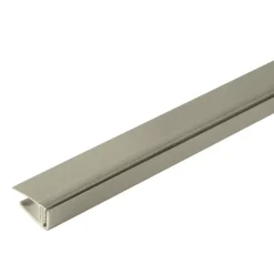 Wandpanelen|Kunststofprofielen > Grosfillex startprofiel Clip incense grijs 260 cm