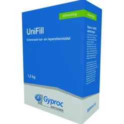 Gips (pleister)|Steen- & Betonreparatie > Gyproc Unifill 1.5 kg