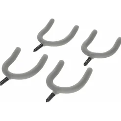 Haakset grijs 4 stuks