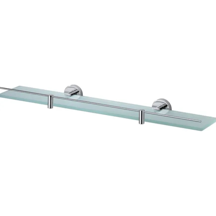 Haceka badkamer planchet Kosmos glas chroom 60 cm