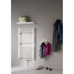 Haceka design radiator Gobi wit 6-punts 111 x 59 cm