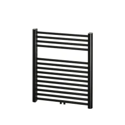 Haceka design radiator Gobi zwart 6-punts 69 x 59 cm