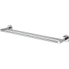 Haceka Kosmos dubbele handdoekhouder chroom 61 cm