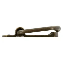 Handgreep Britt messing antiek 69mm