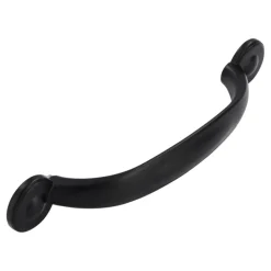 Handgreep Fleur zwart 96mm