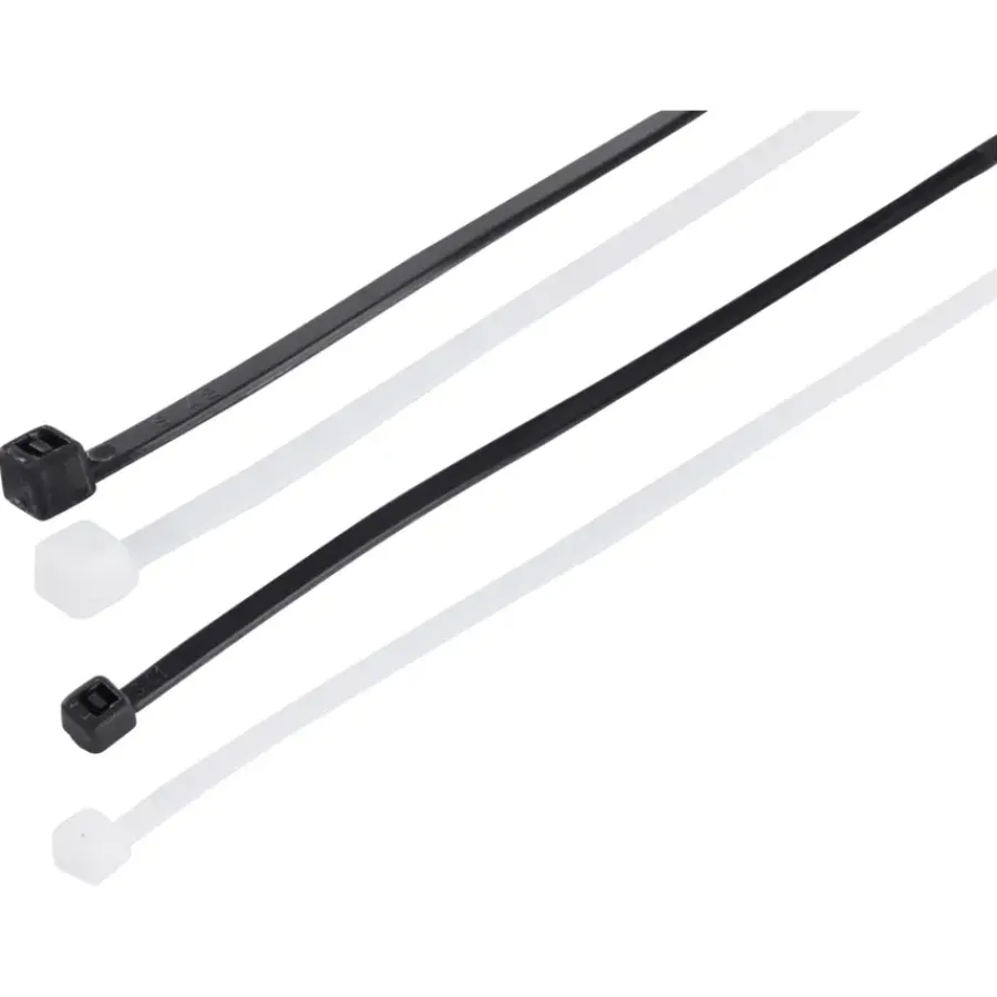 Kabelklemmen > Handson Bindband Naturel/ Zwart Mix 150 stuks
