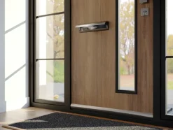 Brievenbussen|Brievenbussen > Handson Brievenbusklep + Borstel Zilver Blinde Bevestiging