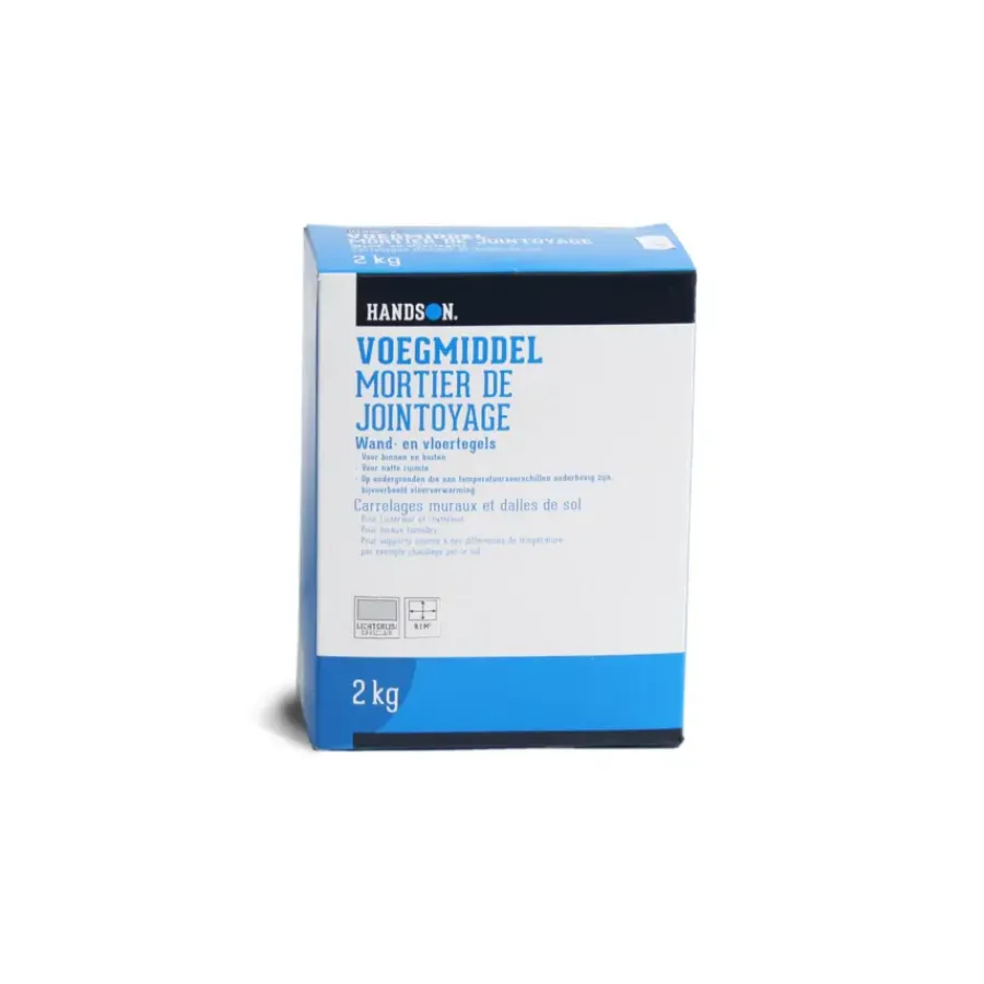 Voegmiddel|Voegmiddelen > Handson flexibele voegmortel lichtgrijs 2 kg