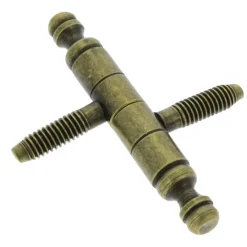 Scharnieren|Deurscharnieren > Handson Inboorpaumelle 65 mm brons gelakt - 2 stuks